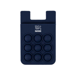 Popper Stress Reliever Silicone Phone Wallet
